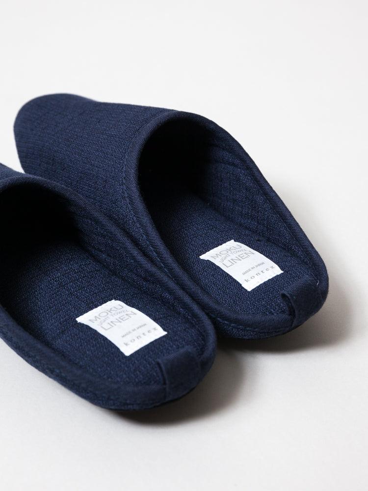 Moku Linen Room Shoes - Soft & Breathable House Slippers for Women & Men - Perfect for Indoor Comfort, Spa, Yoga, and Relaxation at Home