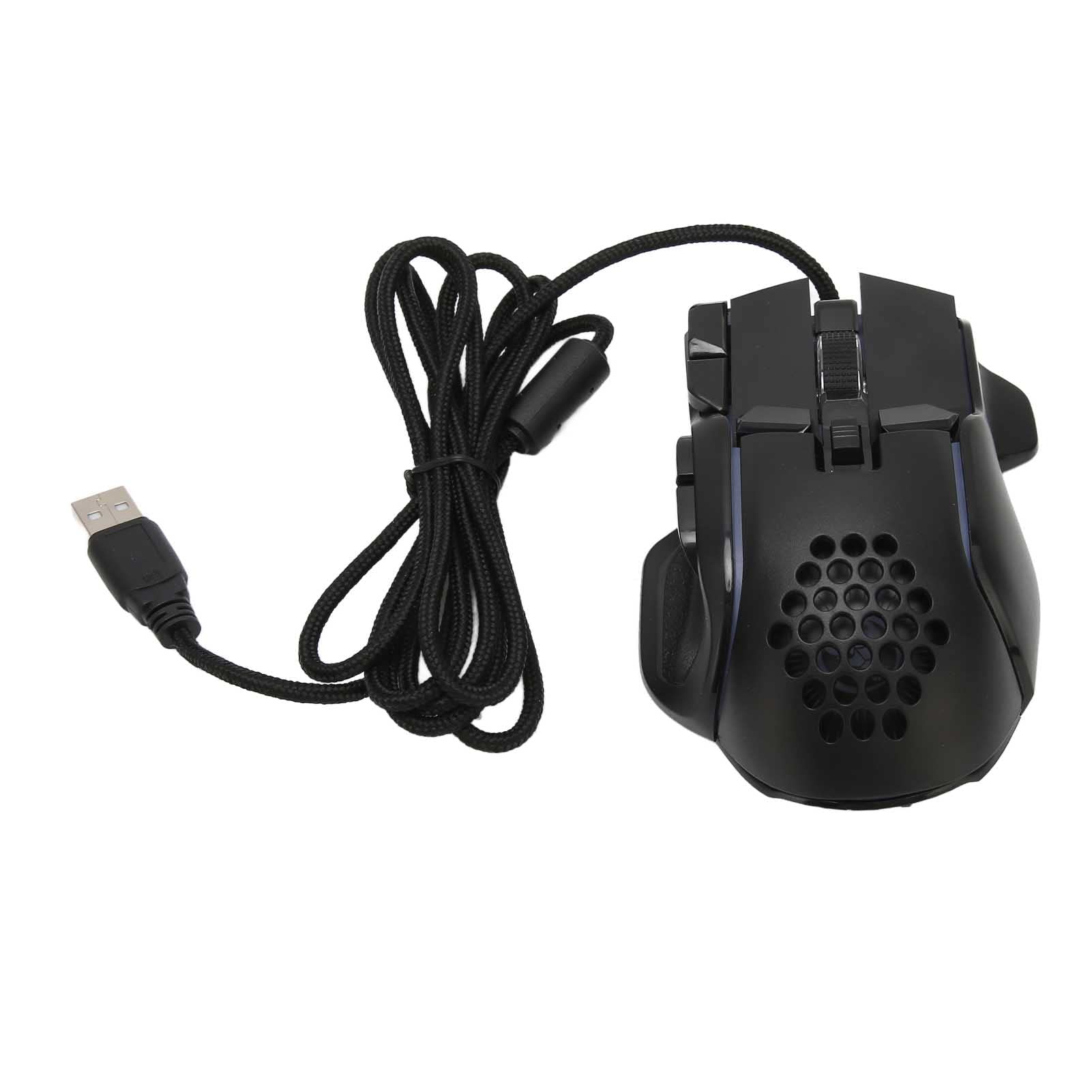 RGB Gaming Mouse with 7 Programmable Buttons - Ergonomic Wired Optical Mouse for PC Gaming - Perfect for FPS, MOBA & MMO Games