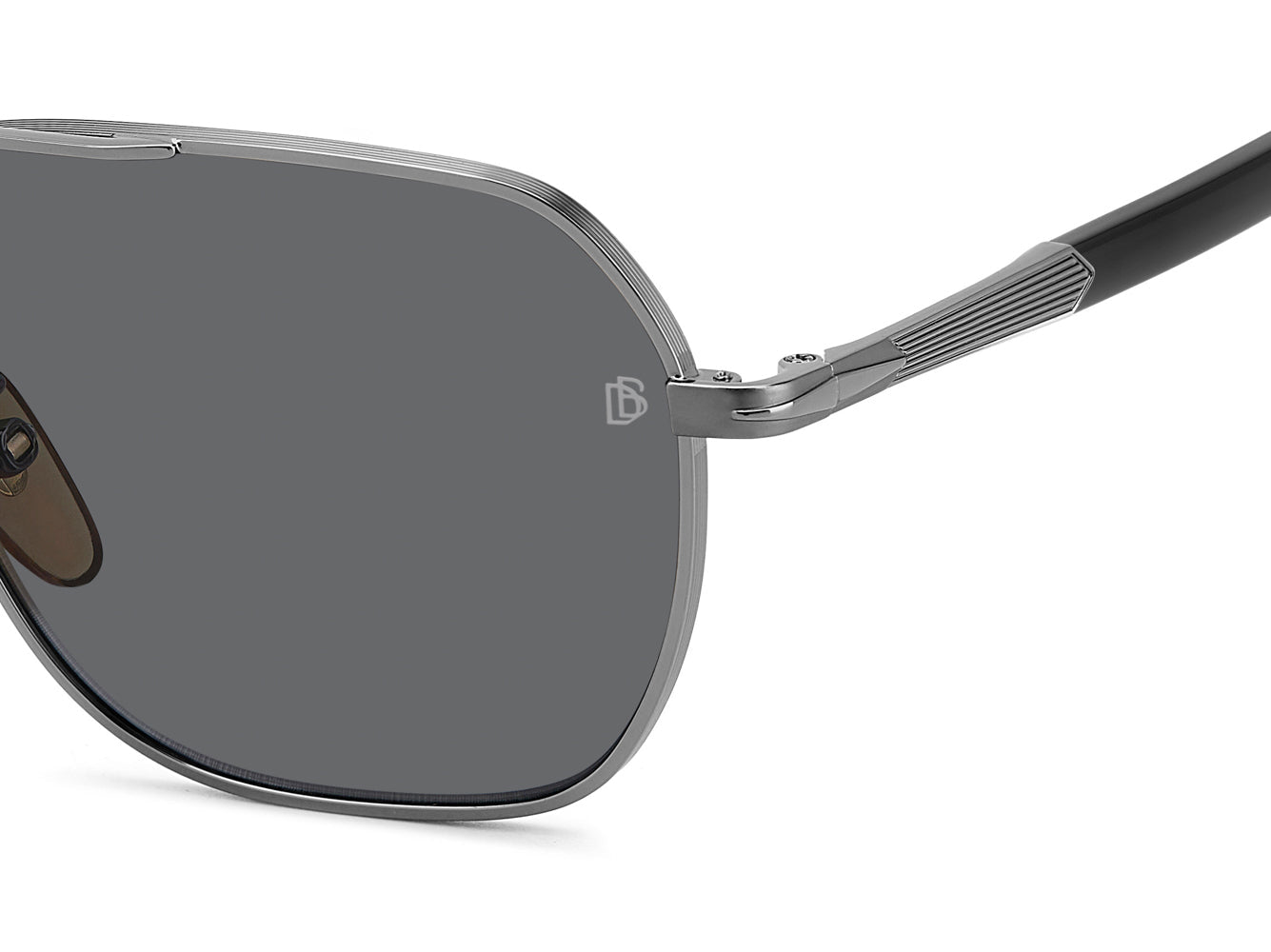 David Beckham DB1128/G/S Men's Sunglasses - Polarized UV Protection Aviator Style for Driving, Outdoor & Fashion