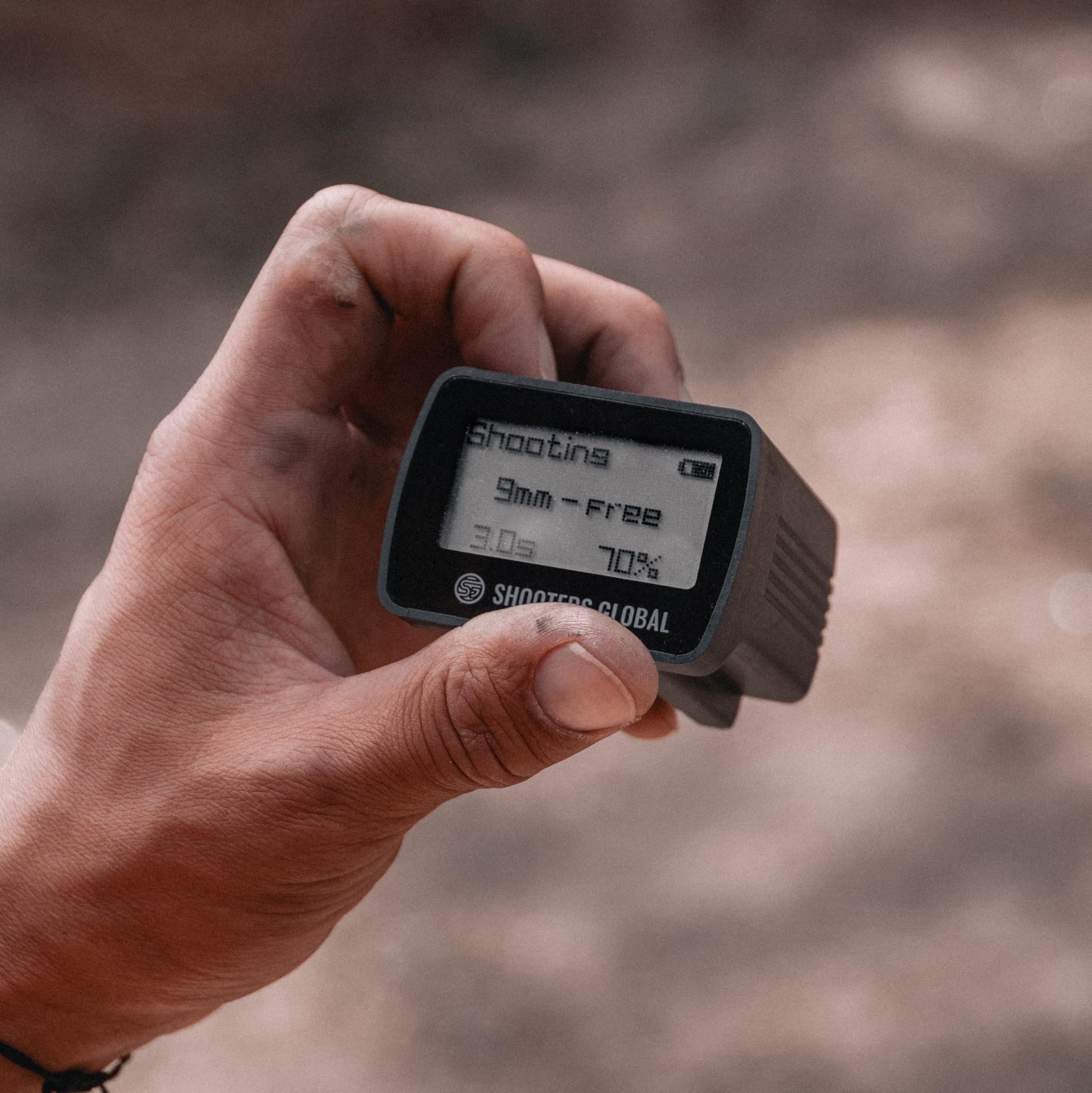 SG Timer GO | Best Affordable Shot Timer for Firearms Training & Dry Fire Practice - Long Battery Life, Smart Sensor, Quick Belt Release, Bluetooth & Free App with Video Recording - Perfect for Shooting Range, Home Practice & Competitive Training