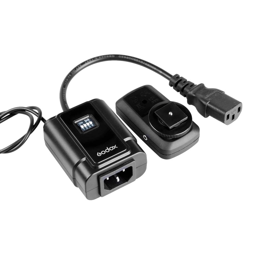 16 Channel 433MHz Wireless Flash Trigger with AC Powered Receiver Set - Perfect for Studio Photography, Product Shoots & Professional Lighting Control