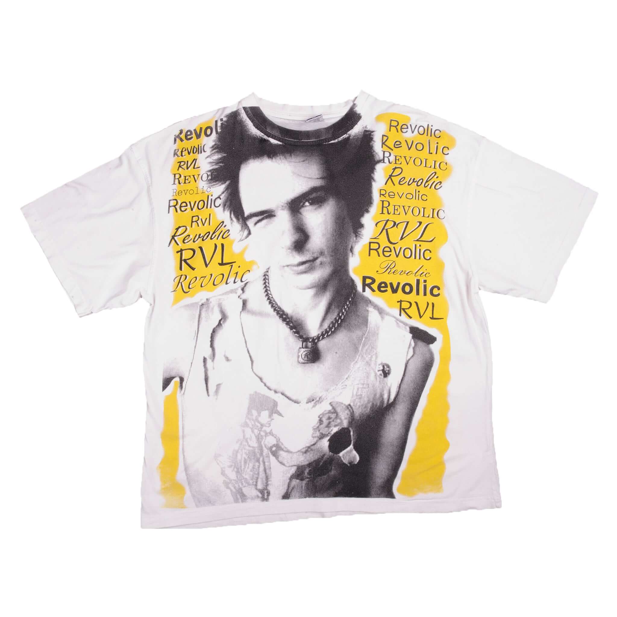 Vintage Sex Pistols Allover Print T-Shirt 90s Bootleg XL - Punk Rock Band Tee for Concerts & Casual Wear