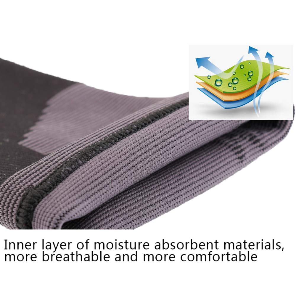 Best Elbow Brace for Sports & Running - Pain Relief & Injury Recovery Support - Classic Elbow Pad for Basketball, Volleyball, Gym Workouts & Daily Activities