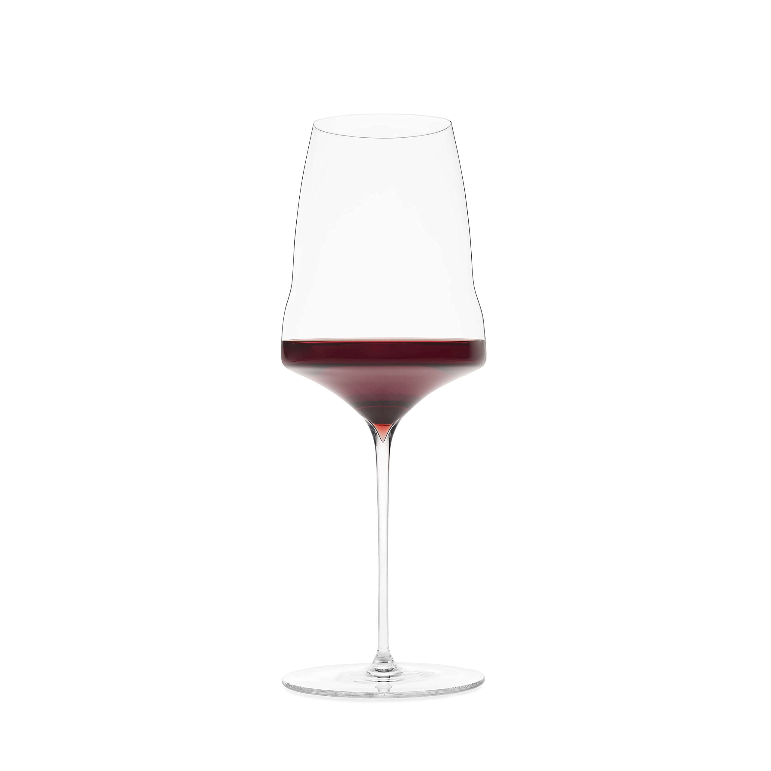 Josephine No. 2 Handmade Universal Glass Set of 2 - Premium Drinking Glasses for Wine, Cocktails, and Everyday Use - Perfect for Dinner Parties, Home Bar, and Gift Giving