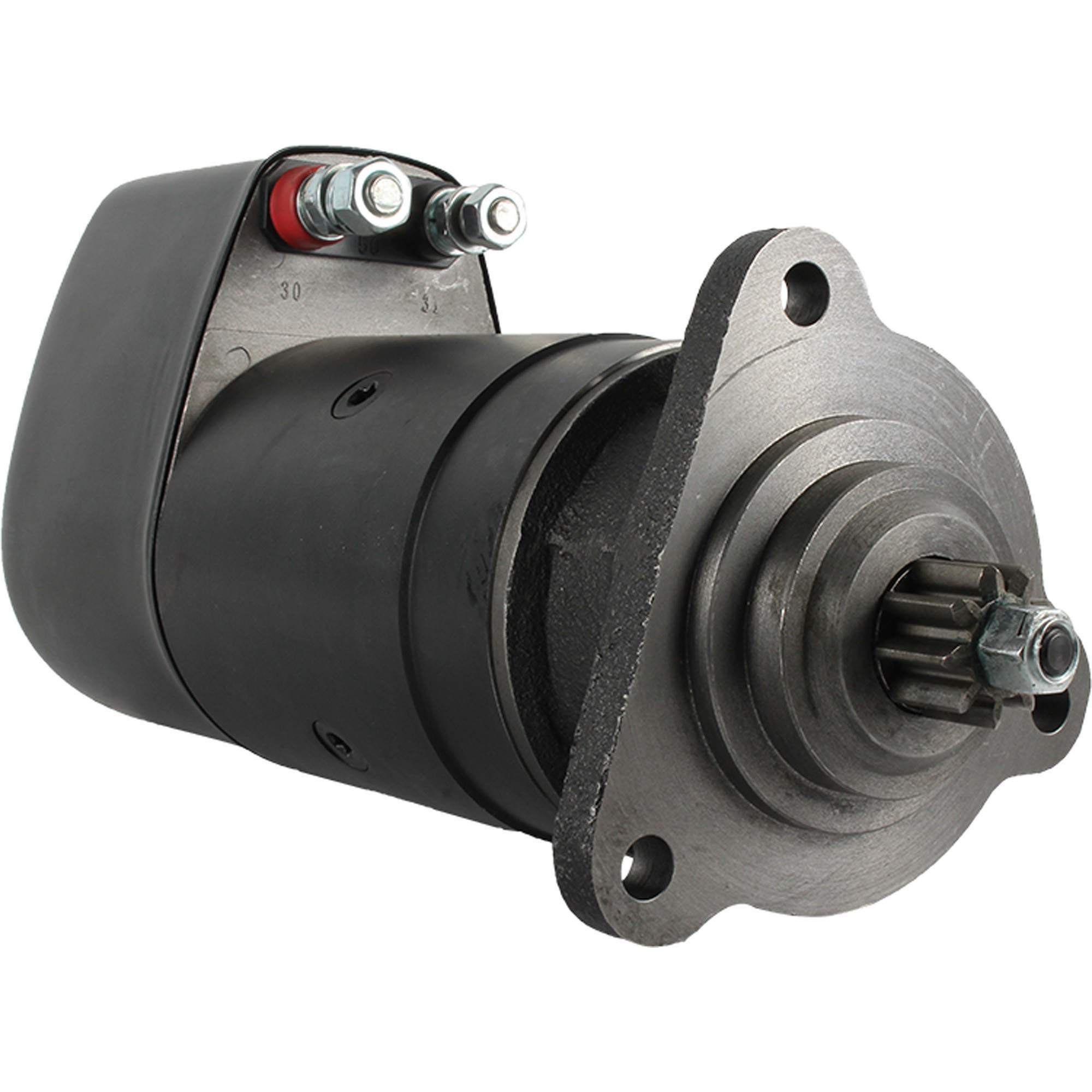 DB Electrical 410-24087 24V Starter Replacement for MAN 51262017124, 51262017139 & Mercedes-Benz 003-151-62-01 - 9 Teeth CW Rotation - Heavy Duty Truck & Bus Engine Starter Motor for Reliable Cold Weather Starts