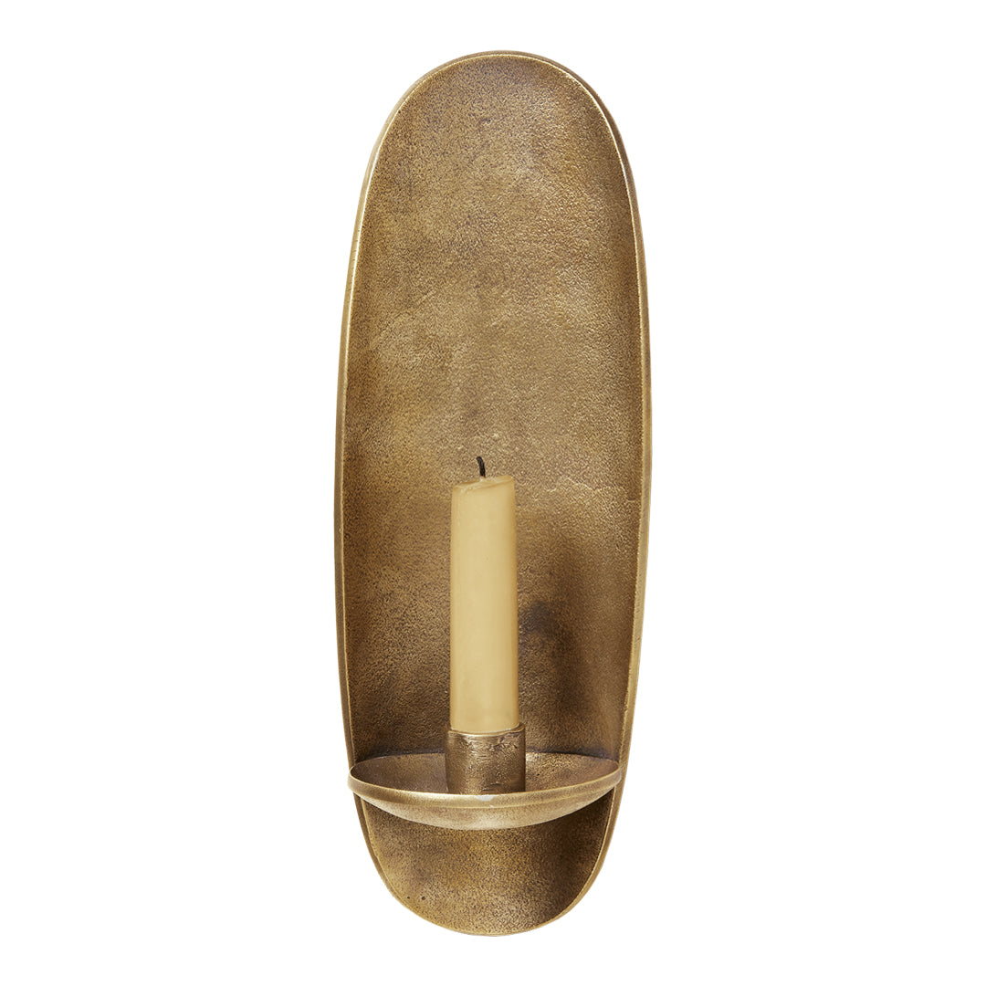 Agapé Wall Candle Holder - Elegant Decorative Metal Sconce for Home & Wedding Decor | Perfect for Bedroom, Living Room, and Outdoor Lighting