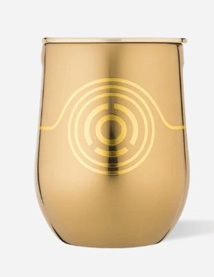 Corkcicle x Star Wars 12oz Stemless Wine Tumbler - Insulated Stainless Steel Cup for Chilled Drinks | Perfect for Wine, Cocktails & Beverages at Home, Parties or Outdoor Events
