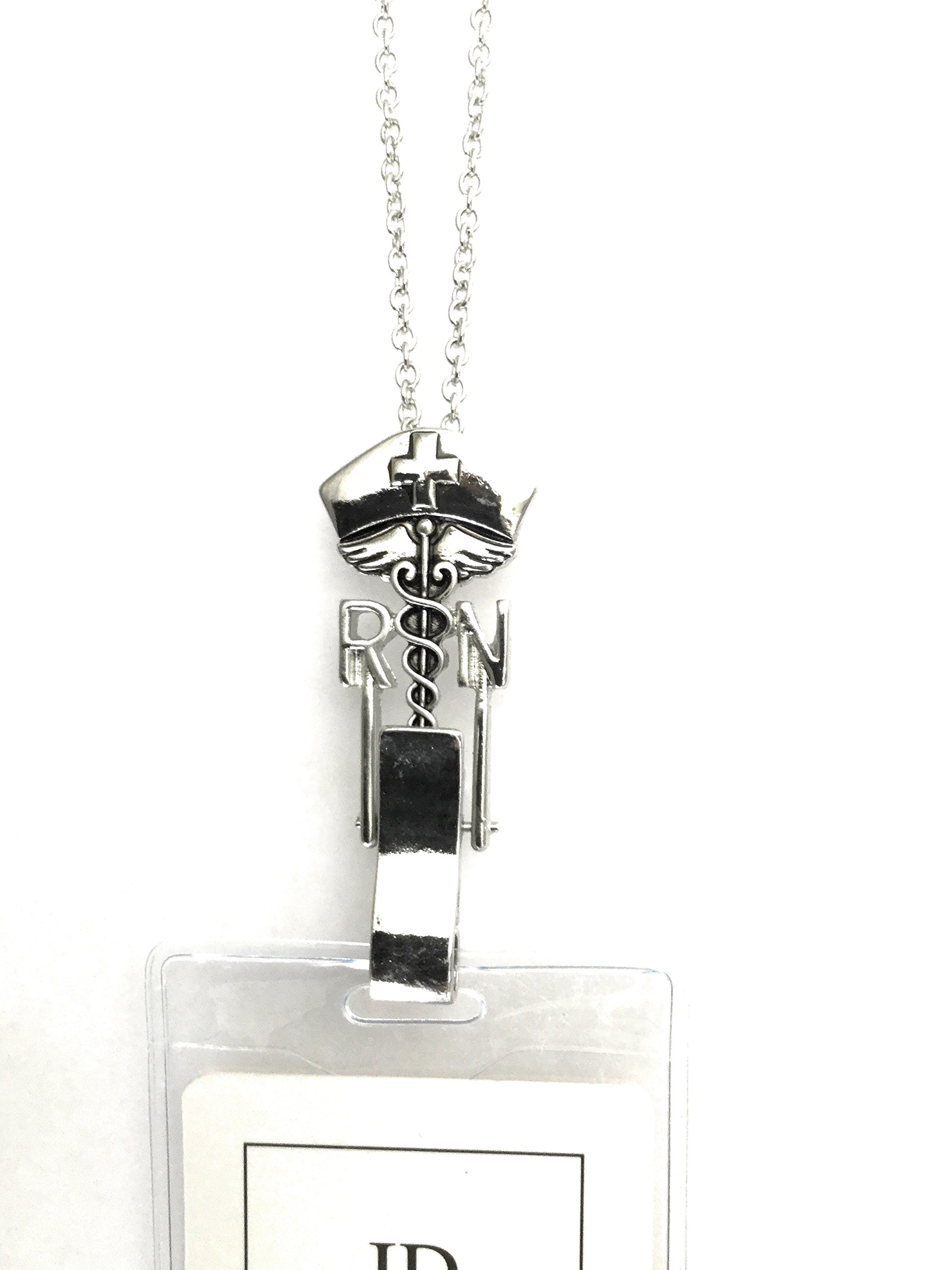 Premium Nurse Lanyard Badge Holder for RNs - Stylish Medical ID Jewelry with Breakaway Safety Clasp - Perfect for Hospitals, Clinics & Healthcare Professionals