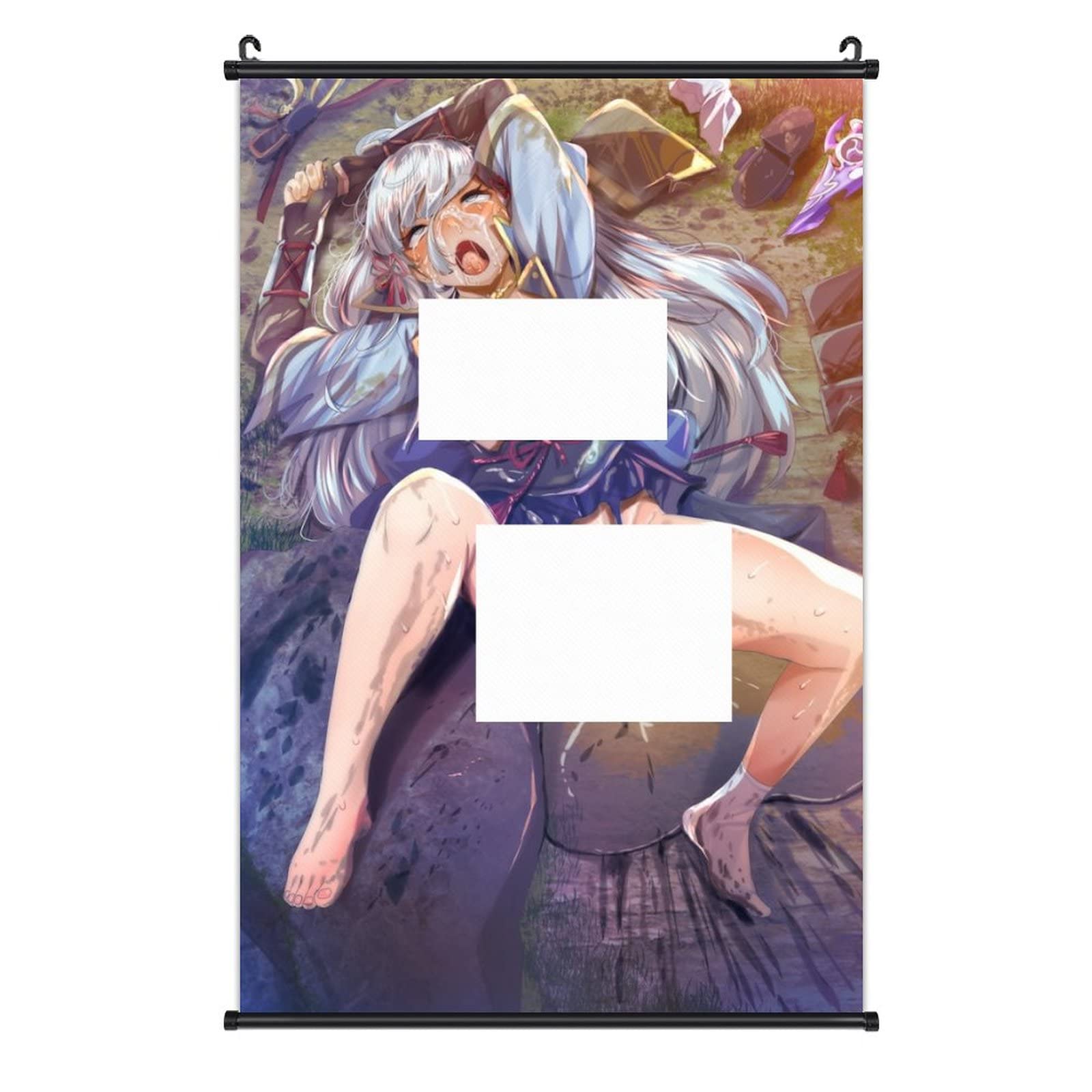 Anime Wall Art - Japanese Anime Poster HD Canvas Print 16x24 Inches, Classic Anime Wall Hanging Scroll for Home, Office & Bedroom Decor - Perfect for Anime Fans, Gaming Rooms & Themed Spaces