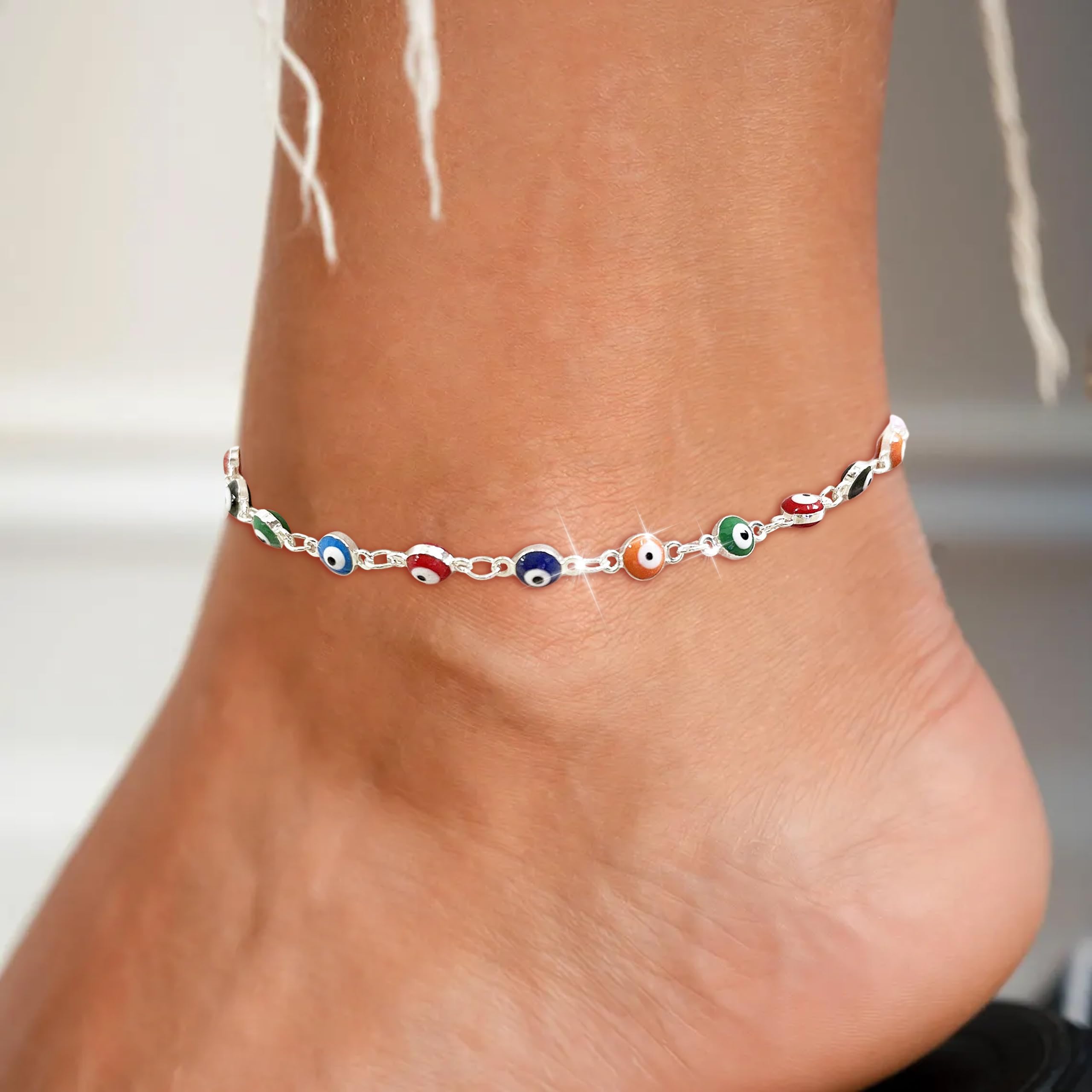 Elegant Gold Ankle Bracelets for Women - Dainty Paperclip Link Chain Anklet Jewelry - Perfect for Summer, Beach & Vacation Outfits - Ideal Gift for Her - Great for Casual Wear, Date Nights & Special Occasions