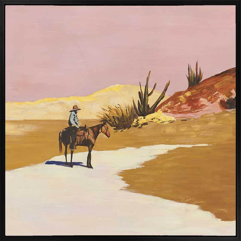 Desert Sunset Canvas Art Print - Stunning Wall Decor for Living Room, Bedroom & Office - Perfect Home Decoration Gift