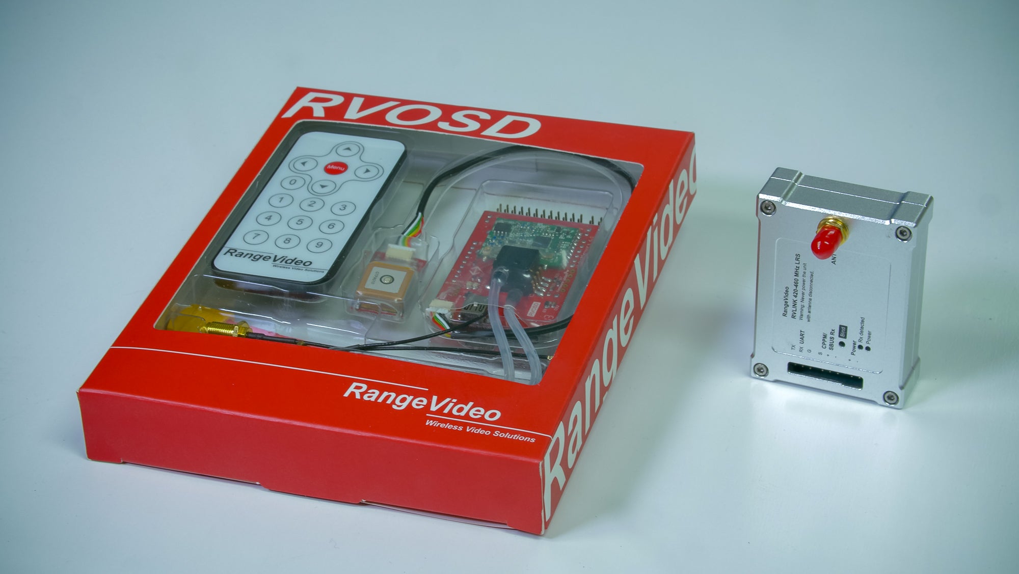 RVOSD 6 Autopilot & Telemetry LRS Airspeed Combo Kit - Long Range Drone Flight Controller with Airspeed Sensor for FPV, UAV, and RC Aircraft - Perfect for Aerial Photography, Mapping, and Autonomous Flight