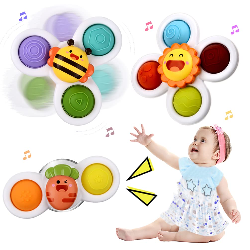 Baby Spinner Toy for 1-3 Year Olds - Sensory Fidget Toy for Toddlers | Perfect Gift for Birthdays & Christmas