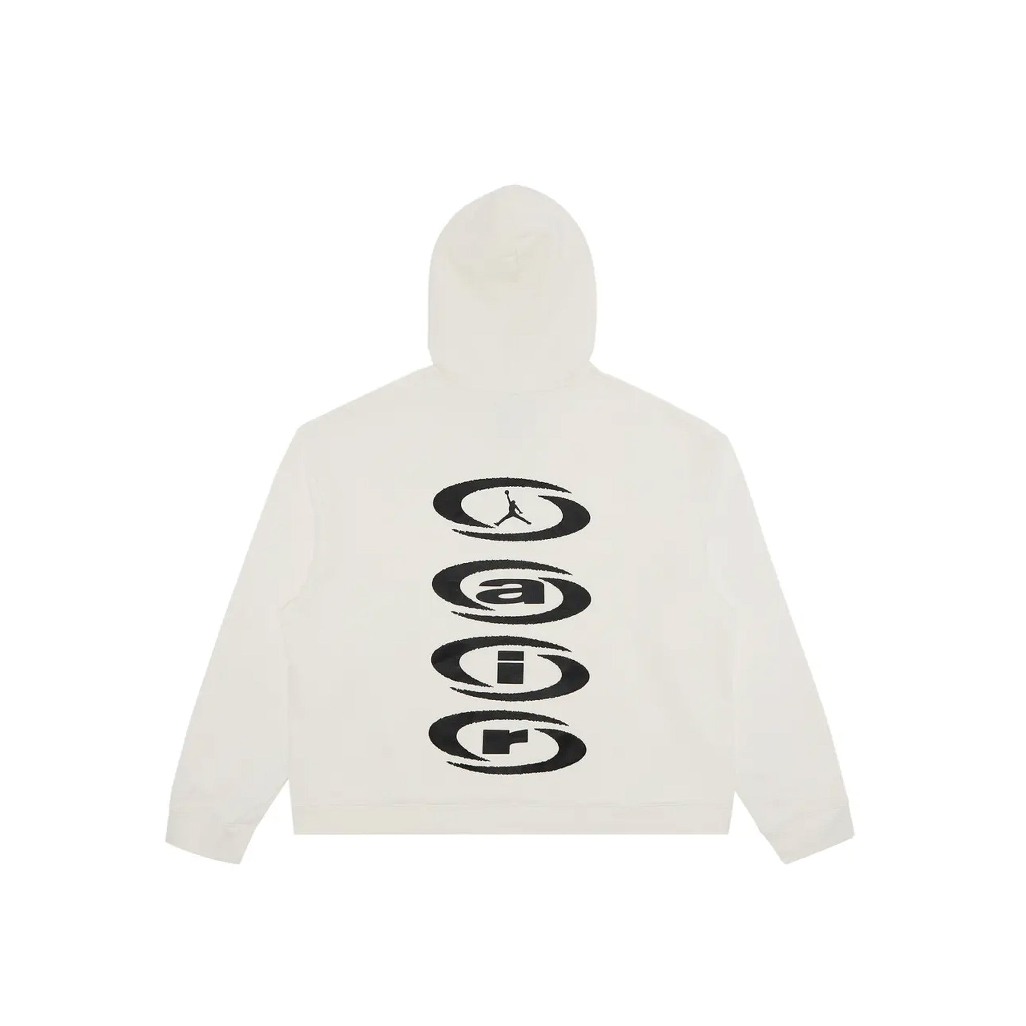 Travis Scott x Air Jordan Hoodie 'Sail/Sail' 2024 - Retro Pullover Sweatshirt for Streetwear & Sneakerhead Fashion | Gym, Casual Wear & Hip-Hop Style
