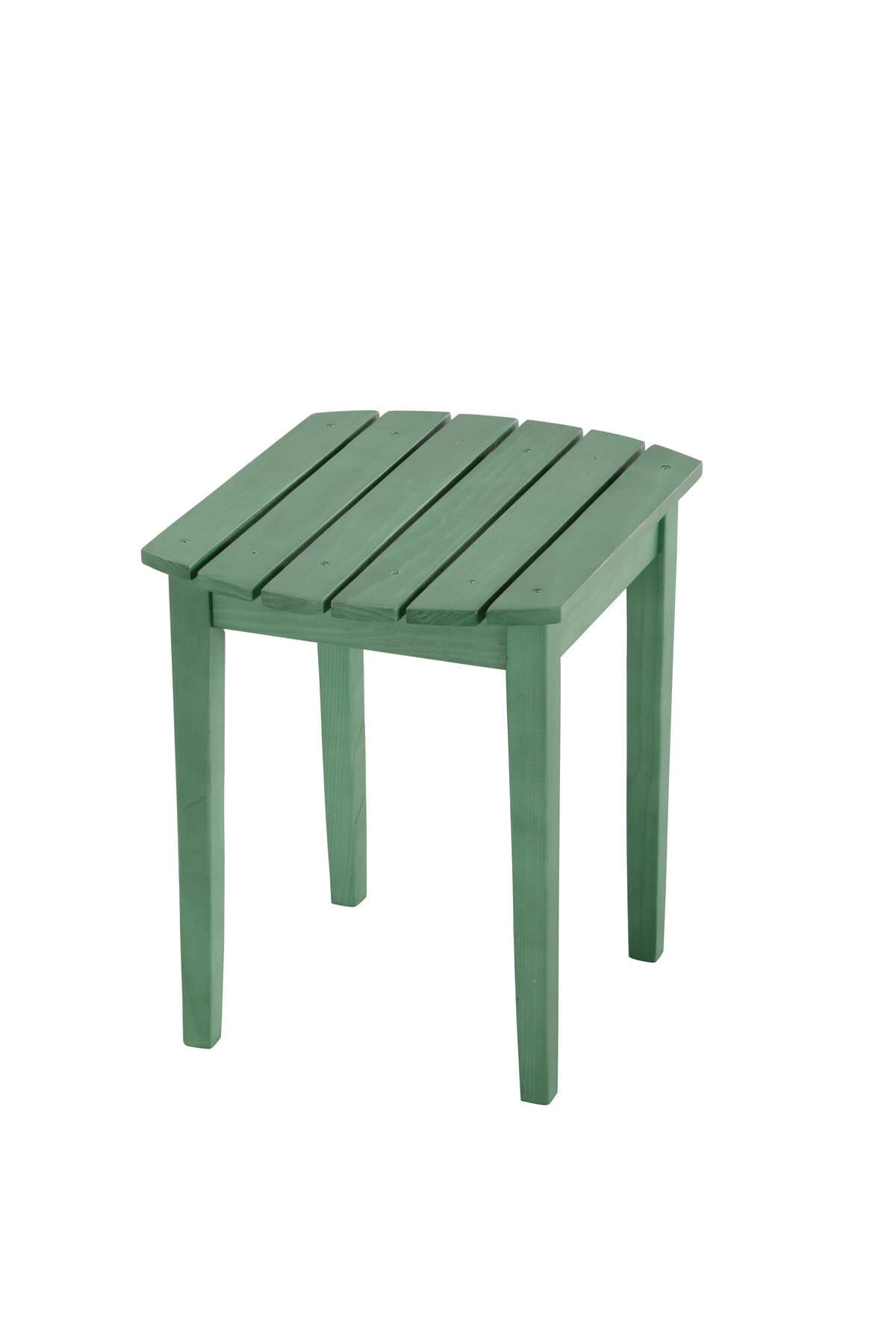 Premium W Home Adirondack Chair Bistro Set - Standard Size, Weather-Resistant Sea Green Outdoor Furniture for Patio, Garden, Poolside & Backyard Relaxation
