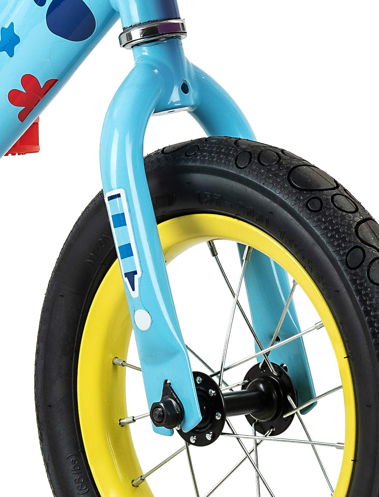 Nickelodeon Blue's Clues & You 12-Inch Kids Bike with Training Wheels for Boys and Girls Ages 2-4 | Perfect First Bike for Toddlers Learning to Ride | Outdoor Play, Birthday Gifts, Preschool Activities