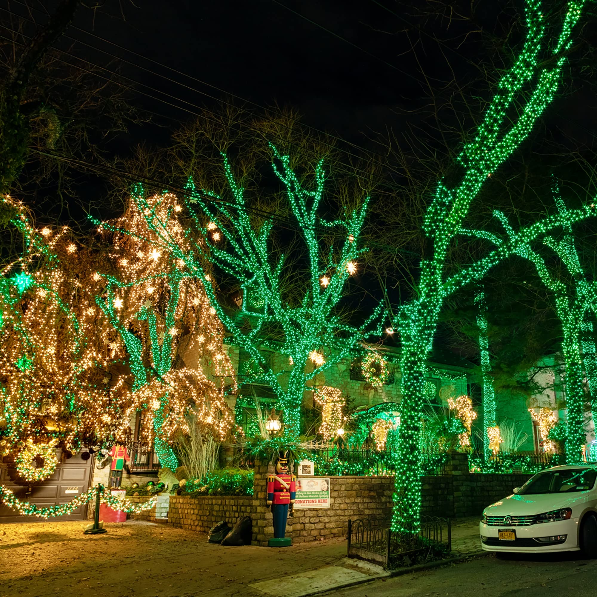 Dazzle Bright 20FT LED Fairy Lights - Battery Operated Waterproof String Lights for St. Patrick's Day & Christmas Decor - Indoor/Outdoor Use