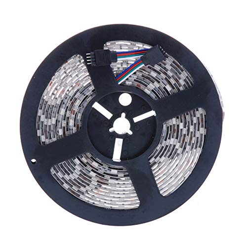 Aozhen 500cm 5050 RGB LED Strip Lights - 12V Flexible 300 LEDs Waterproof Outdoor String Lights with Remote Control for Bedroom, Party, Christmas Decoration (5m, RGB)