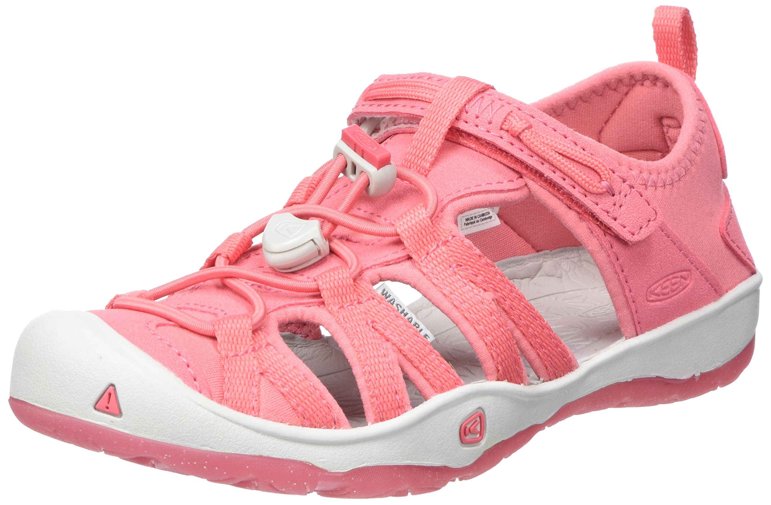 KEEN Kids Moxie Closed Toe Sandals - Comfortable Casual Water Shoes for Girls & Boys - Perfect for Beach, Pool, and Outdoor Adventures