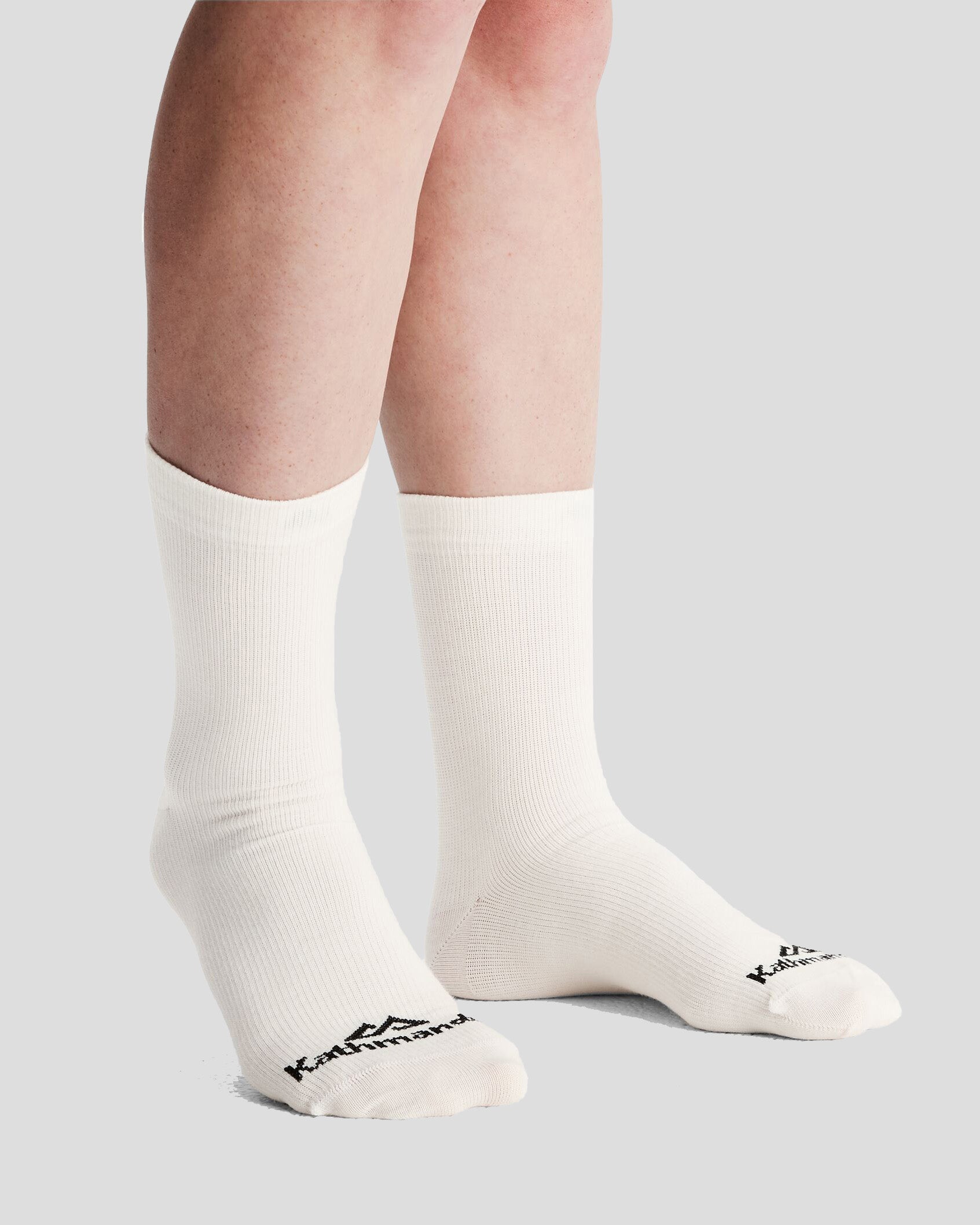 Premium Merino Wool Socks for Men & Women - Soft Breathable White Hiking & Outdoor Socks - Ideal for Running, Travel & Cold Weather Comfort