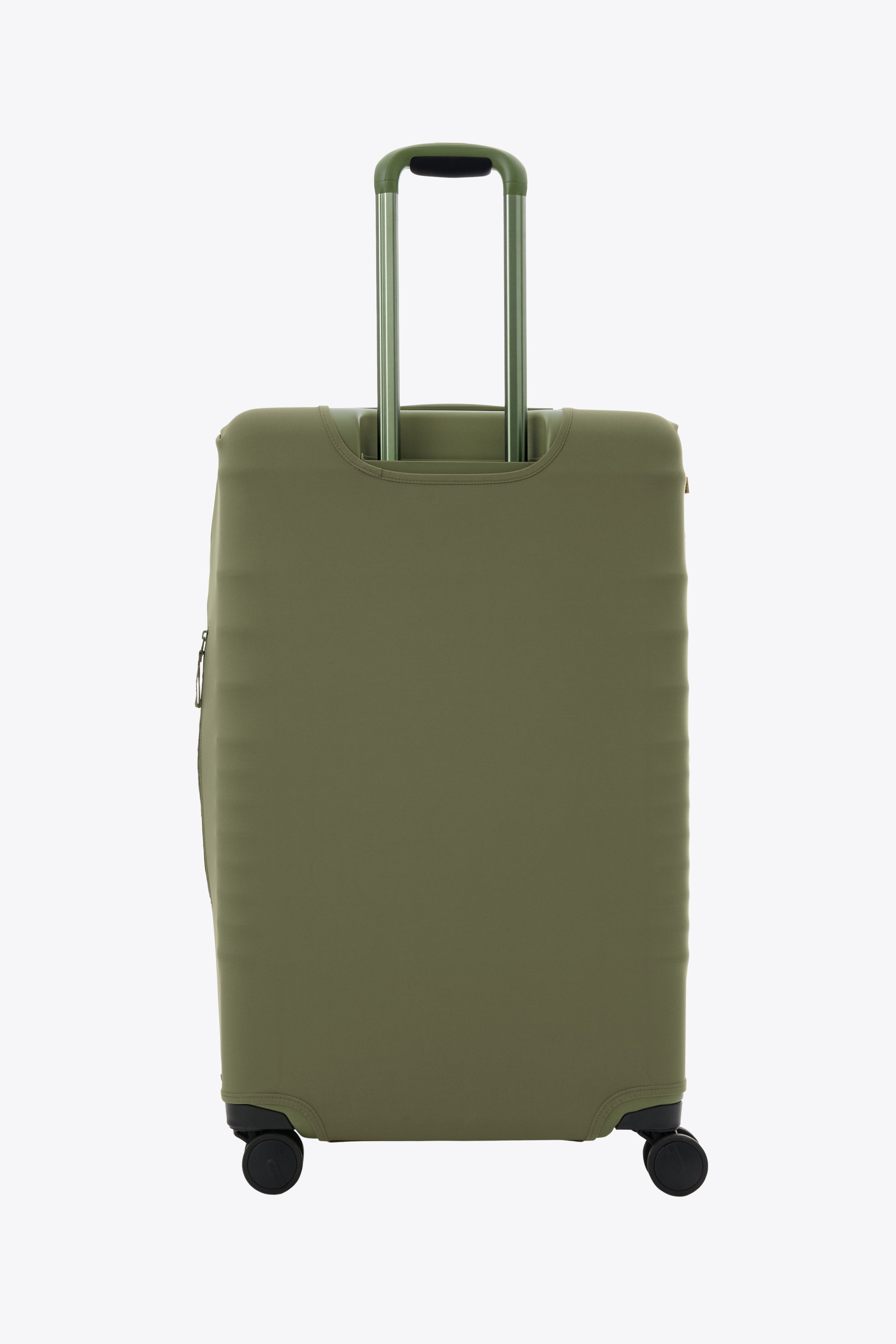Olive Large Check-In Luggage Cover - Durable Waterproof Suitcase Protector for Travel | Perfect for Airports, Business Trips & Vacations