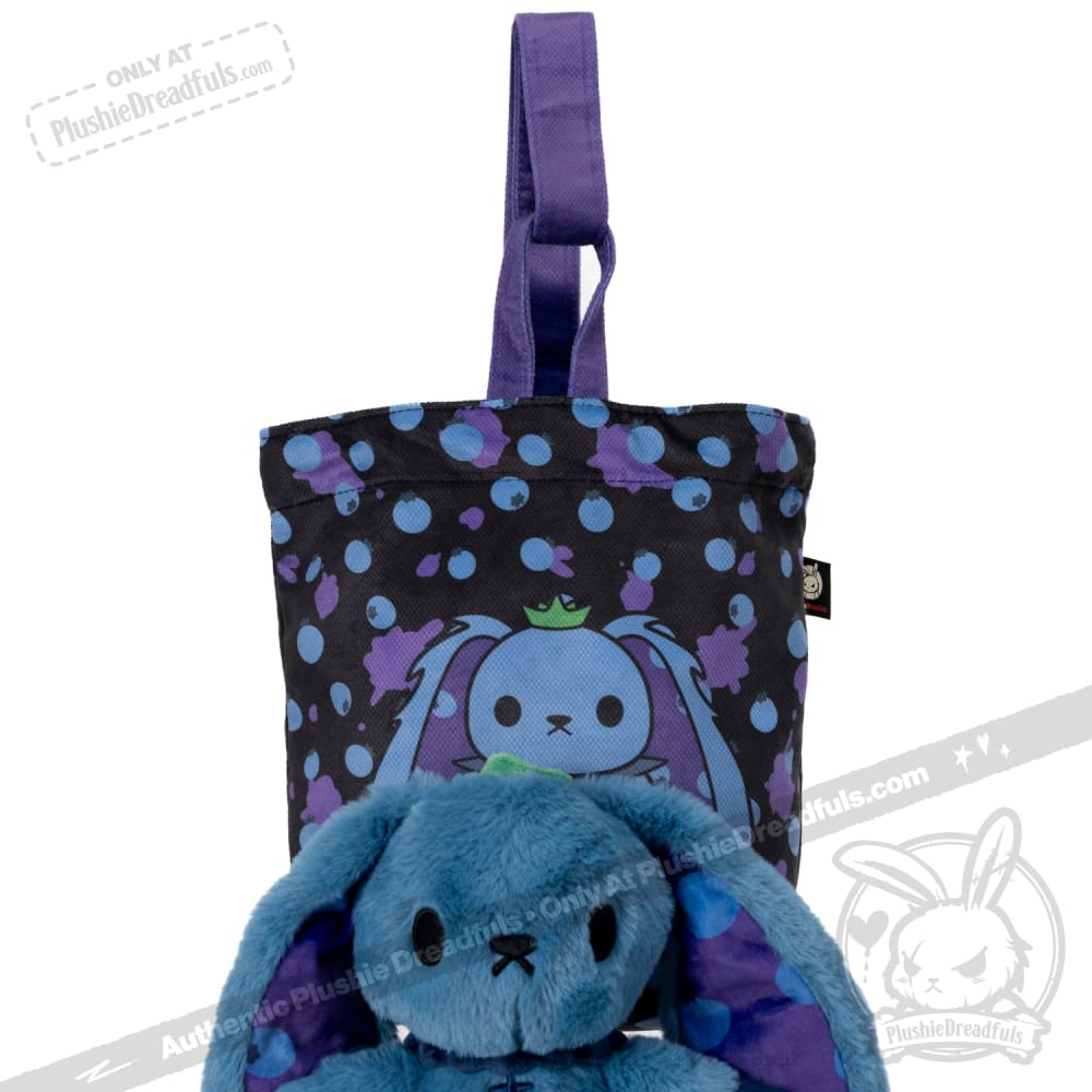 Plushie Dreadfuls Blueberry Bunny Stuffed Animal - Soft Plush Toy for Kids, Cute Bunny Plushie for Bedroom Decor & Gift Giving