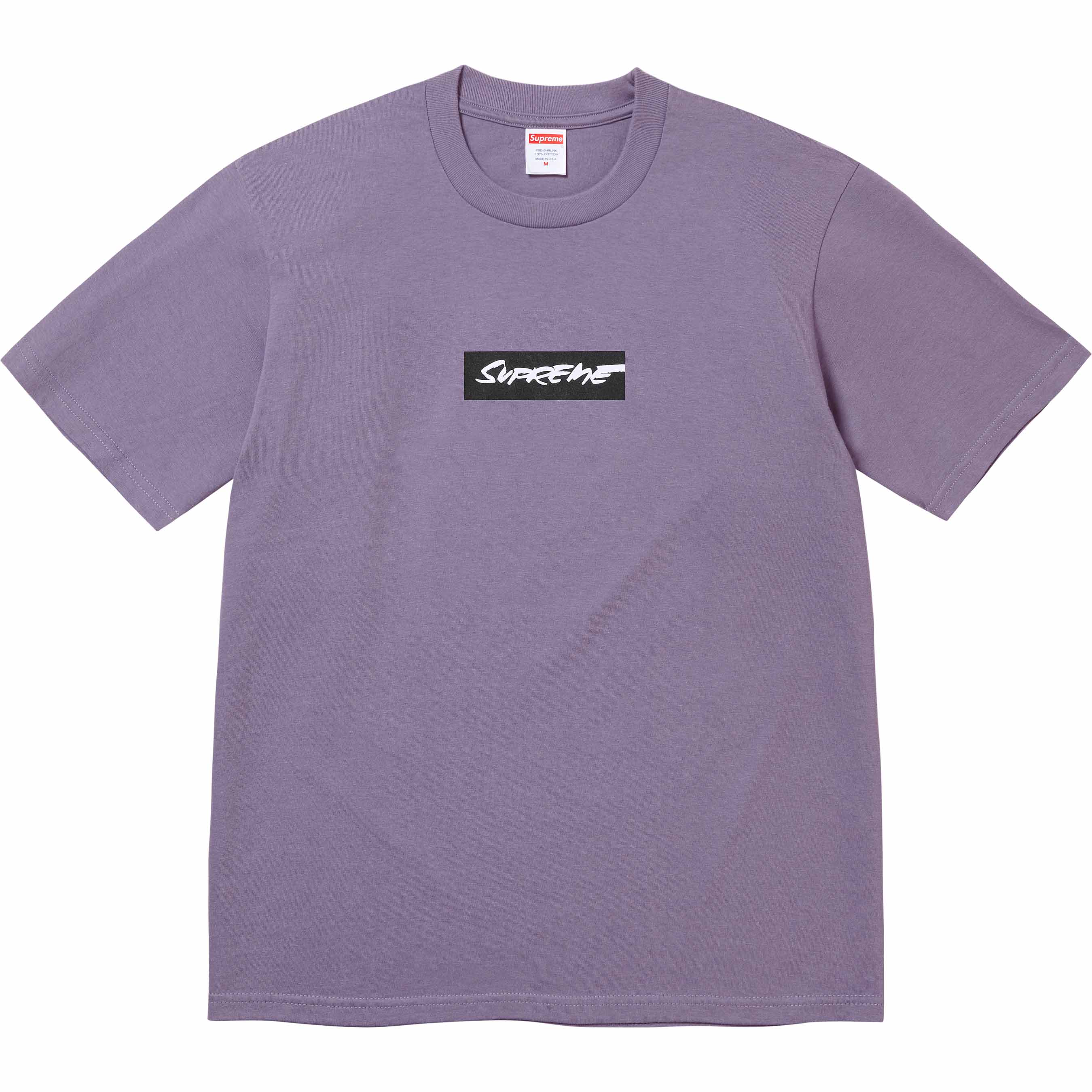 Supreme Futura Box Logo T-Shirt - Purple Cotton Streetwear Tee for Men & Women | Perfect for Casual Wear, Street Style & Urban Fashion