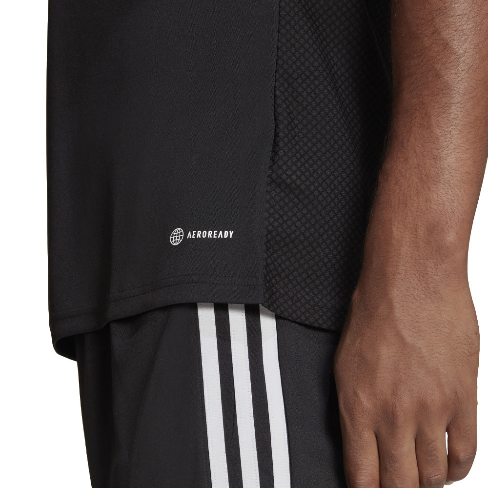 Adidas Adult Tiro 23 League Soccer Jersey - Black/White - Performance Training & Match Jersey for Men - Perfect for Soccer Practice, Games & Team Sports