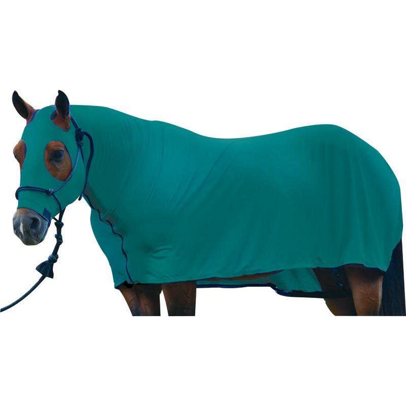 Small Solid Full Body Silver Horse Blanket – Lightweight & Durable for Riding, Training, and Show Competitions