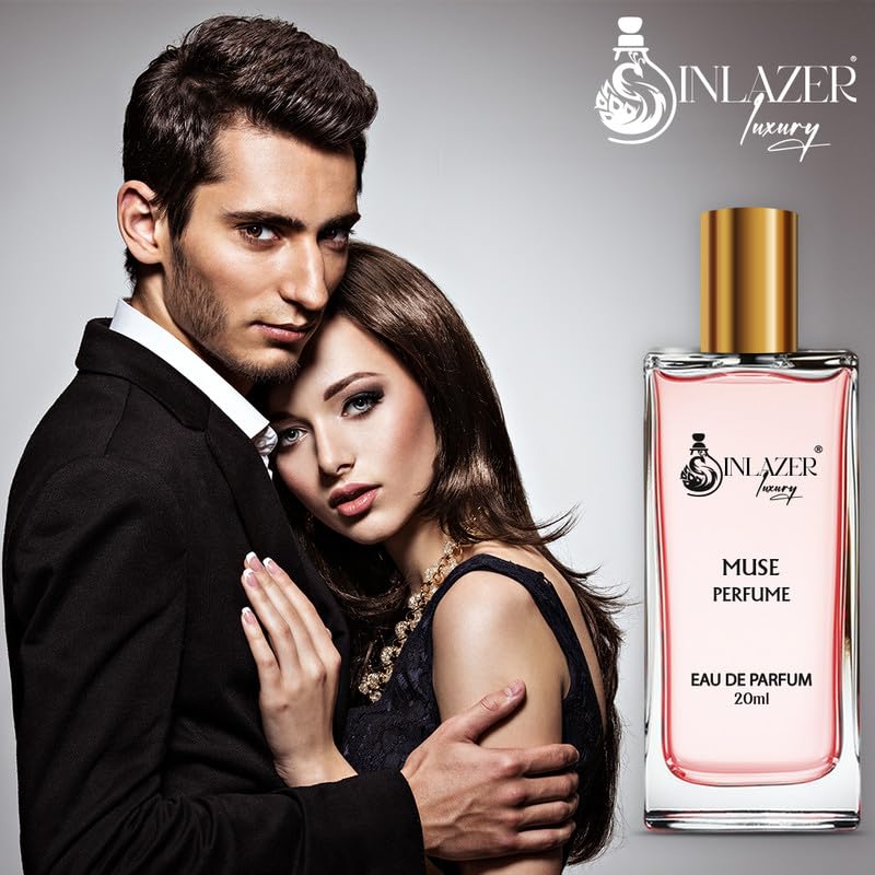Muse Unisex Perfume - Spicy Oriental Scent with Oud Fragrance for Men & Women | Long-Lasting Luxury Cologne for Date Night, Office & Special Occasions