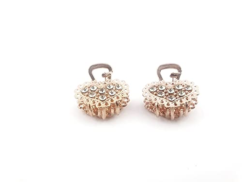 Dhavesai MAV Metal Hair Claw Clips - 2 Pack Banana Hair Clips for Women & Girls, Multi-Color Hair Accessories for Ponytail, Bun & Updo Hairstyles