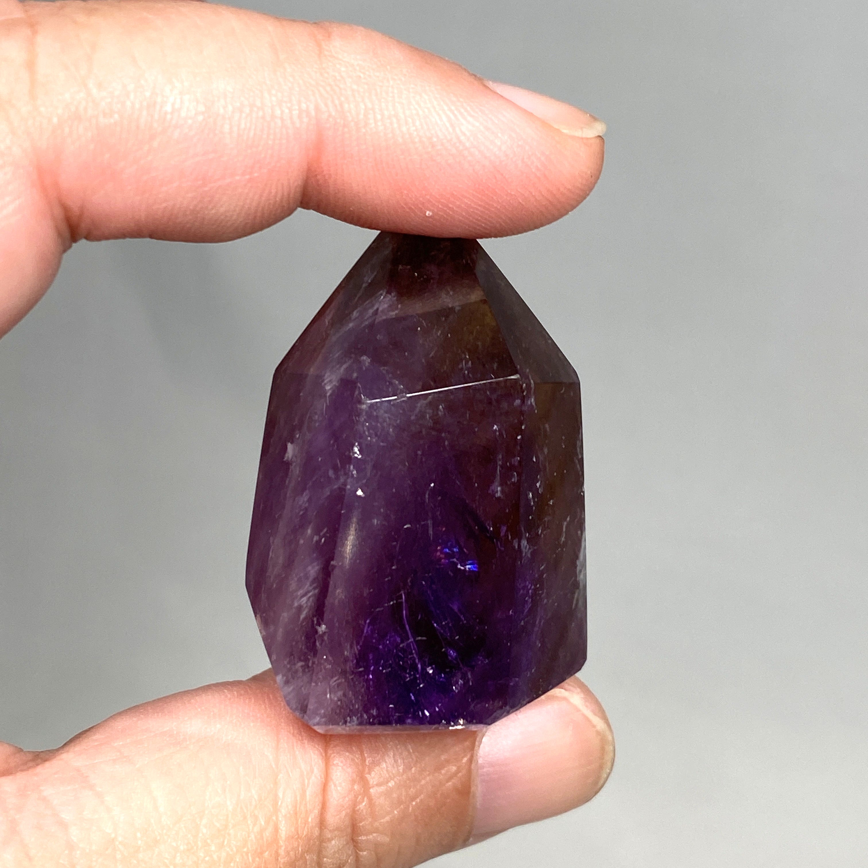 Natural Ametrine Point Crystal - AMTP 01 Healing Stone for Meditation, Energy Work & Spiritual Growth - Perfect for Home Decor, Reiki Practice & Crystal Collection