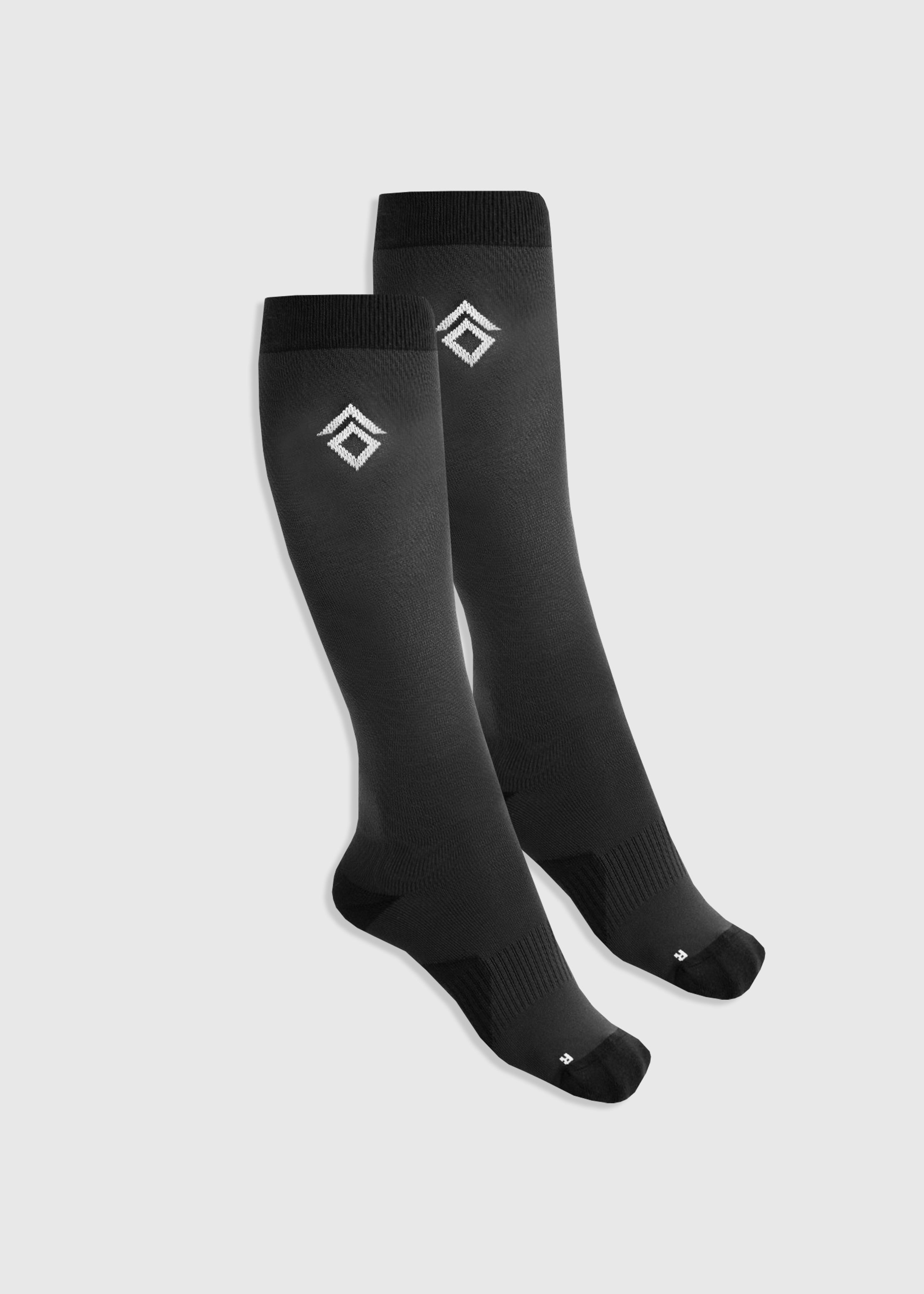 YR Pressure Padded Sock Twin Pack - Comfortable Support Socks for Men & Women - Perfect for Running, Hiking & Daily Wear