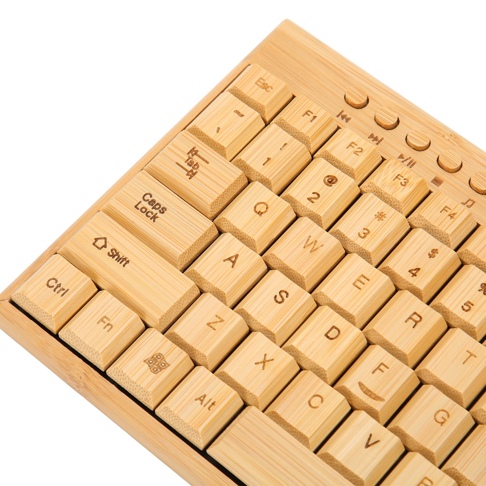 Shanrya Wireless Keyboard and Mouse Combo - Ergonomic, Eco-Friendly Computer Accessories for Office, Home & Gaming - Compatible with PC, Laptop, Mac