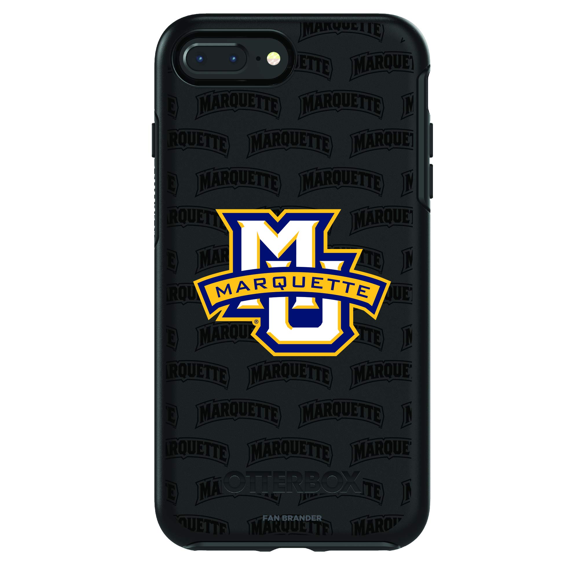 NCAA OtterBox Symmetry iPhone Case - Repeating Wordmark Design for Apple iPhone - Perfect for Sports Fans