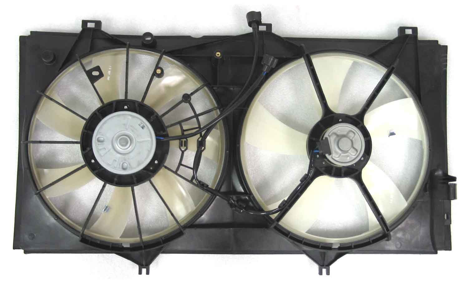 DEPO 312-55054-000 Replacement Engine Cooling Fan Assembly - Aftermarket Car Radiator Fan for Improved Engine Cooling - Perfect for Vehicle Maintenance & Overheating Prevention