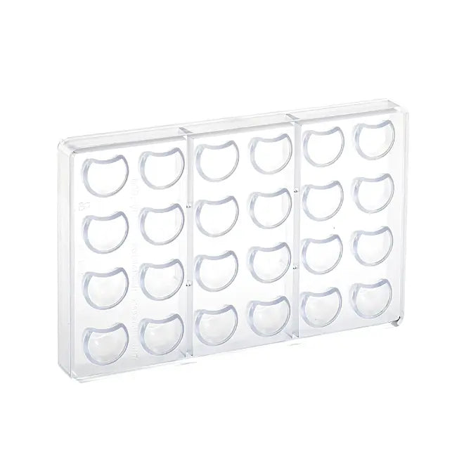 Crest Chocolate Mold - Premium Silicone Chocolate Molds for Baking, Candy Making & DIY Desserts - Perfect for Valentine's Day, Christmas, Birthday Parties & Home Baking Decorations