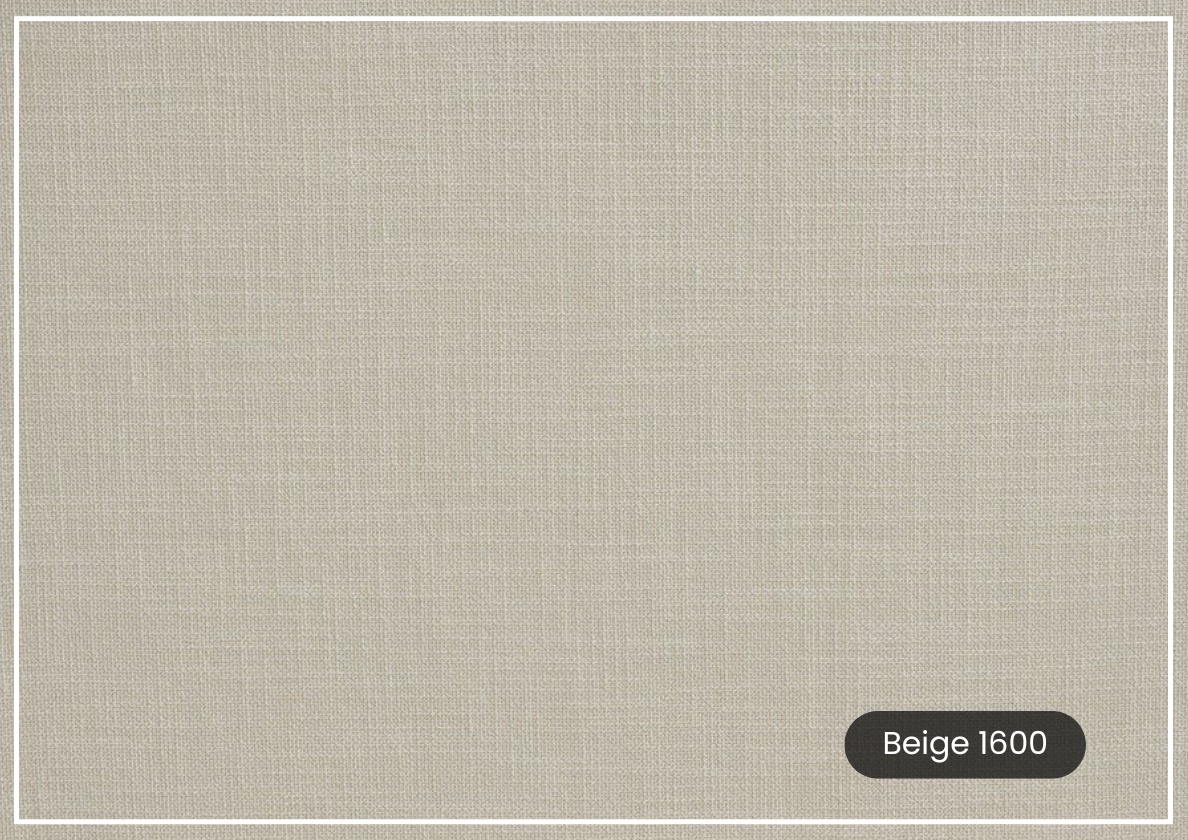 Universal Leah Beige Fabric Rectangular Sofa Chair - Modern Living Room Furniture for Small Spaces, Home Office & Lounge Areas