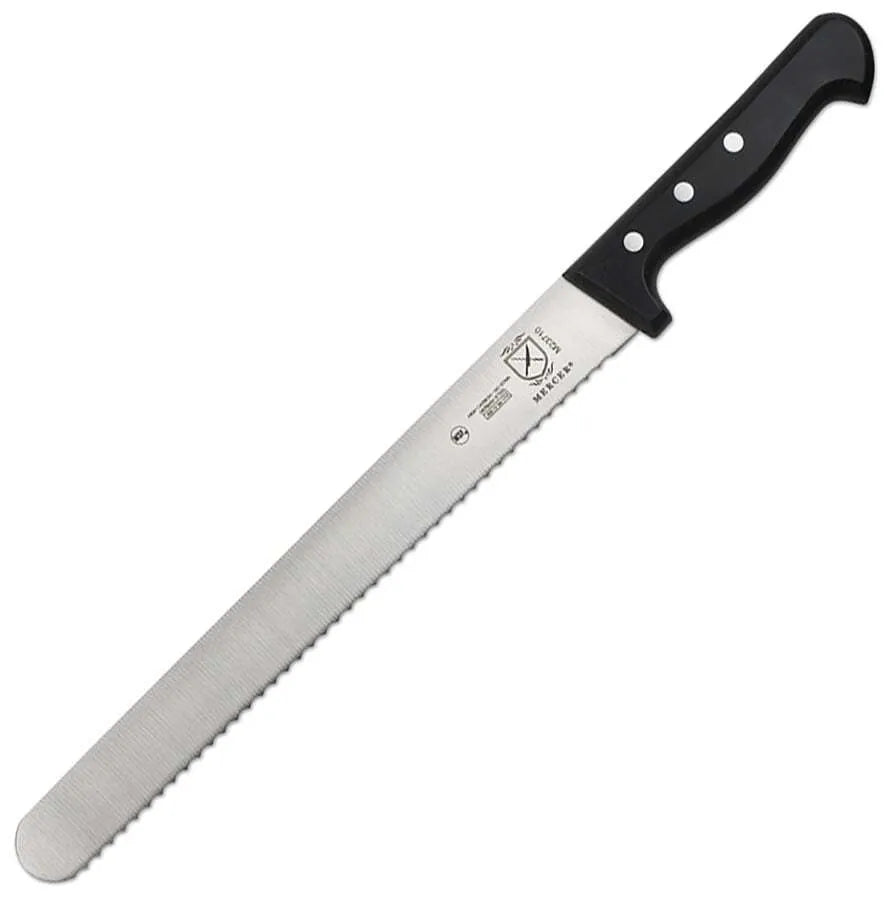 Renaissance Wavy Edge Slicer - Premium Stainless Steel Bread Knife for Artisan Loaves, Tomatoes & Soft Cheeses - Perfect for Home Bakers & Professional Kitchens