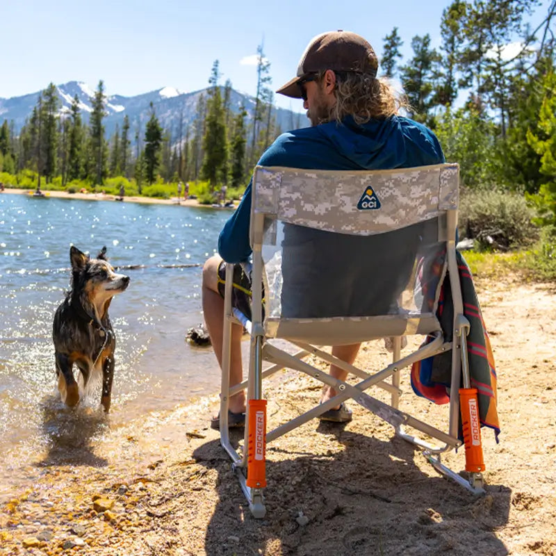 Freestyle Rocker Elite™ - Premium Rocking Chair for Home & Office - Comfortable Ergonomic Design for Relaxation, Reading & Meditation