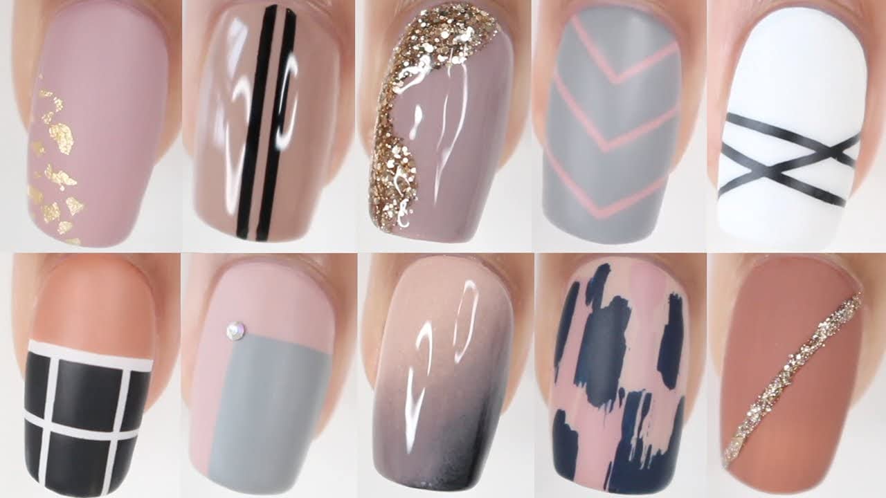 D.B.Z. Nail Art Kit - 74 Pieces for DIY Manicure & Nail Design