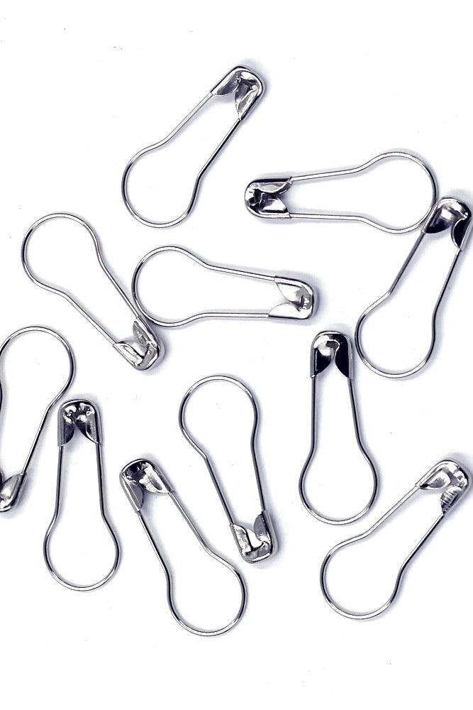 Pear Shaped Hijab Pin - No Coil Design for Secure Hold | Perfect for Daily Wear, Work & Special Occasions