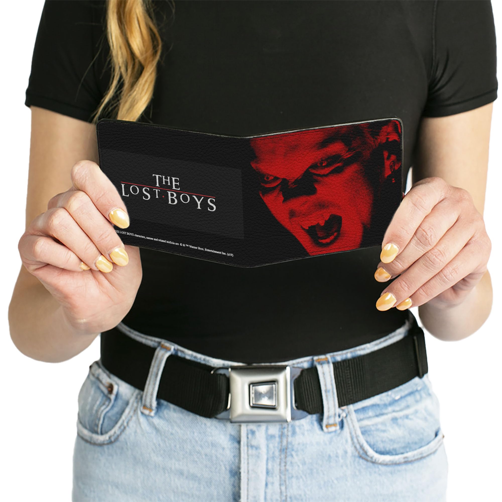 Buckle-Down Men's Bifold Wallet - The Lost Boys Design, 4.0