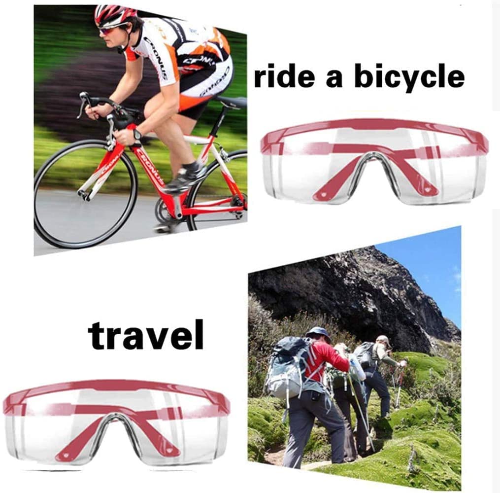 Mozeeda 5-Pack Safety Glasses - Clear Anti-Fog UV400 Protection Goggles with Adjustable Temples | ANSI Z87.1 Certified Scratch-Resistant Eyewear for Men & Women | Ideal for Industrial Work, Construction, and DIY Projects