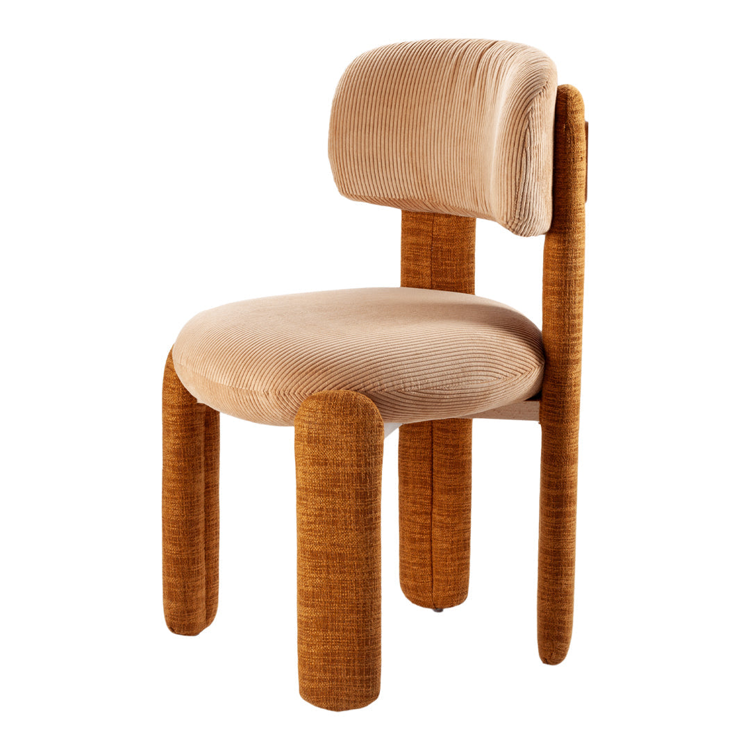 Modern Choux Side Chair - Lightweight Wooden Dining Chair for Kitchen, Living Room & Office - Comfortable & Stylish Home Decor