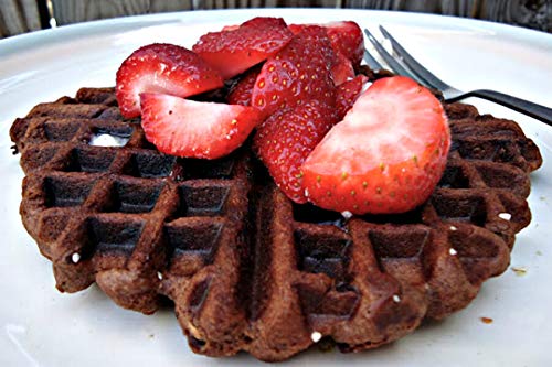 La Chatelaine Bakers Double Chocolate Liege Waffles - 36 Pack | Authentic Belgian Waffles with Rich Chocolate | Perfect for Breakfast, Brunch & Dessert