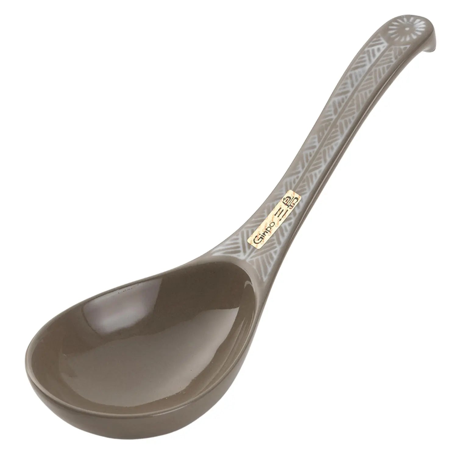 Premium Ginpo Banko Ware Renge Soup Spoon & Spoon Rest Set - Authentic Japanese Ceramic Tableware for Soup, Dessert & Tea - Perfect for Dining, Gifts & Home Decor