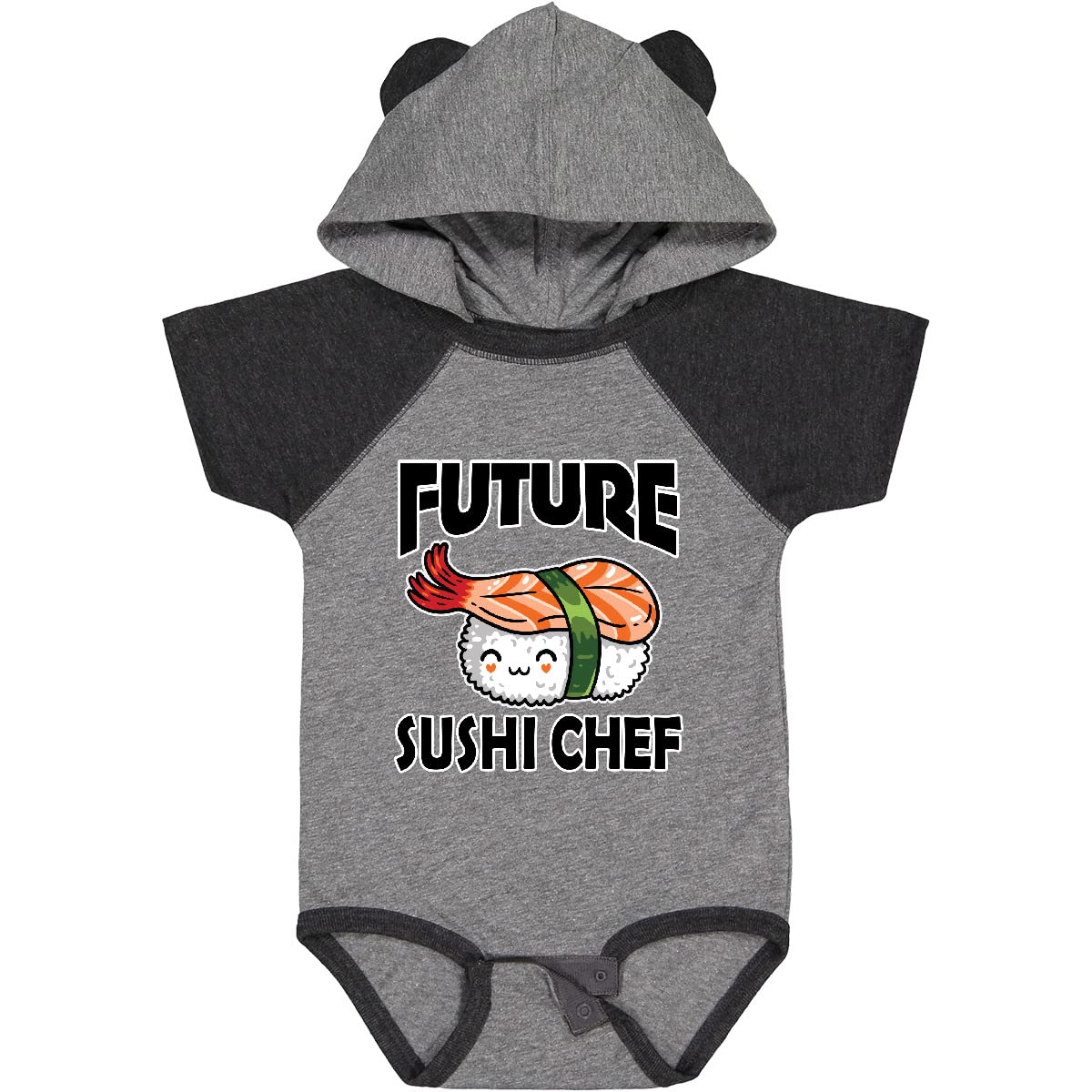 Inktastic Future Sushi Chef Baby Bodysuit - Cute Infant Onesie for Aspiring Little Chefs | Perfect for Cooking-Themed Parties & Photo Shoots