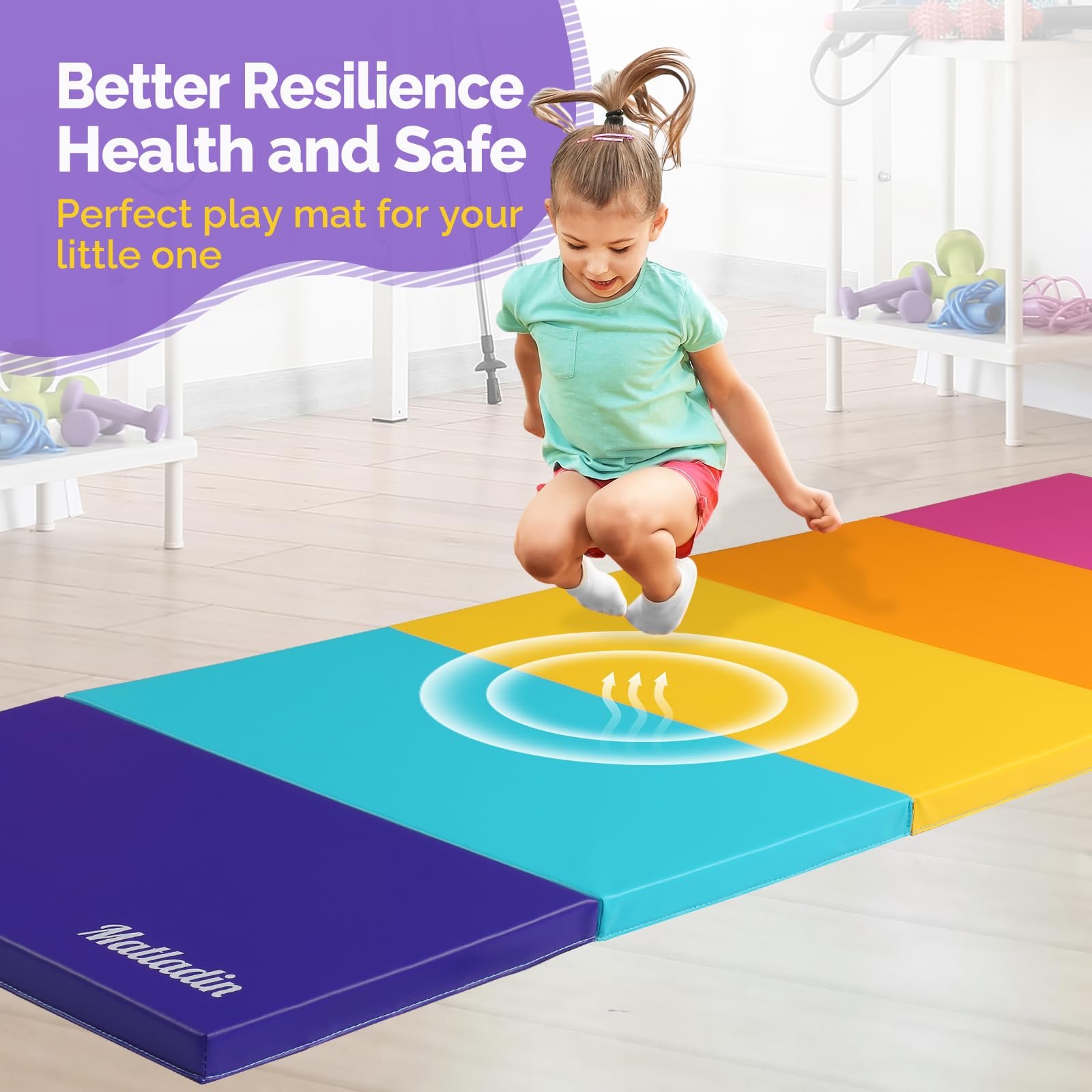 Foldable Exercise Mat 76