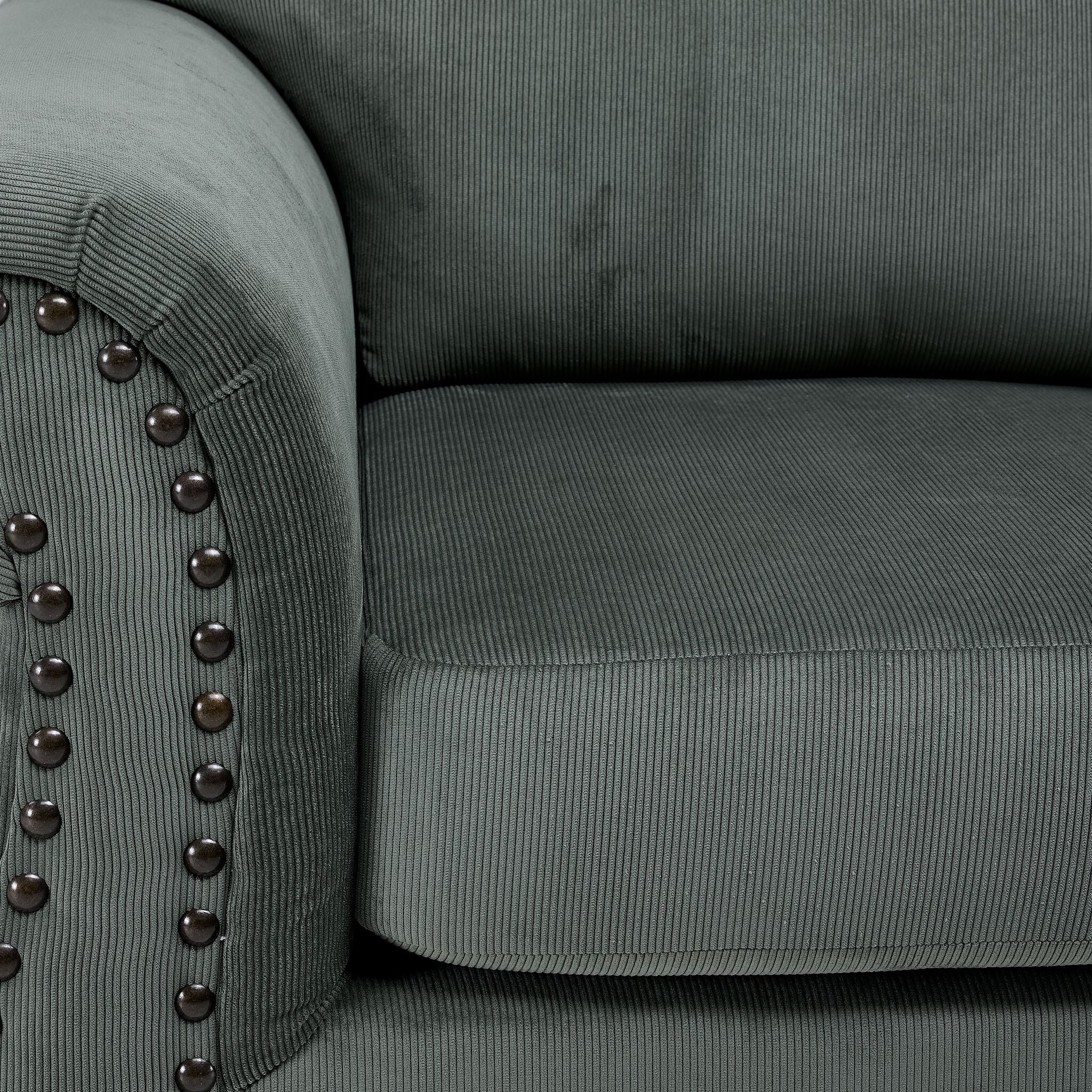 Brooklyn Chair - Modern Green Accent Chair for Living Room, Bedroom & Office - Stylish Home Decor Furniture